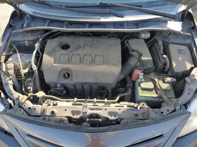 2T1BU4EE0BC628223 - 2011 TOYOTA COROLLA BASE ნაცრისფერი ფოტო 11
