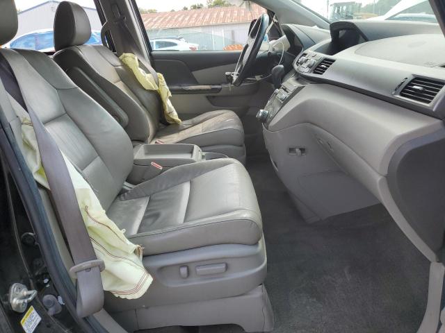 5FNRL5H62CB073610 - 2012 HONDA ODYSSEY EXL BLACK photo 7