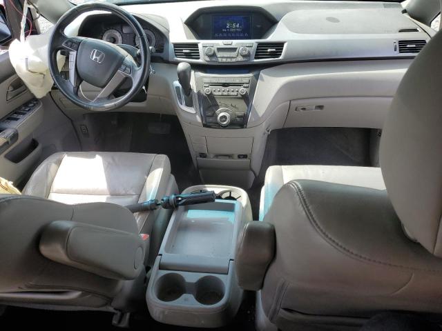 5FNRL5H62CB073610 - 2012 HONDA ODYSSEY EXL BLACK photo 8