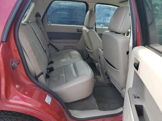 1FMCU9D77AKC41603 - 2010 FORD ESCAPE XLT RED photo 10