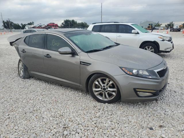 5XXGN4A7XDG182524 - 2013 KIA OPTIMA EX GRAY photo 4