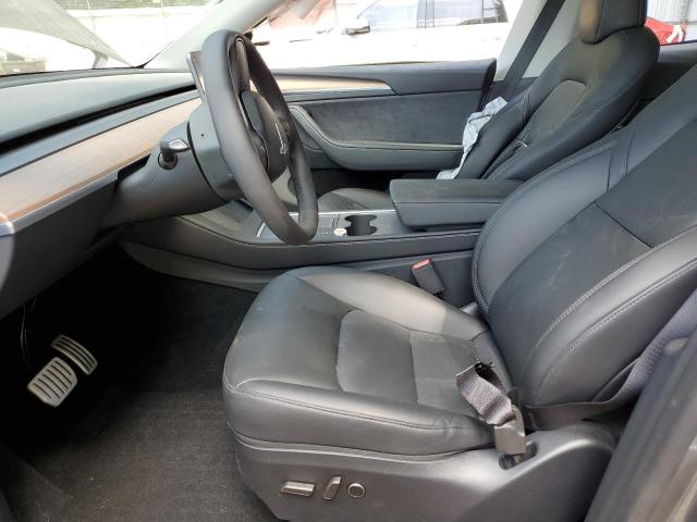 7SAYGDEF5SA340316 - 2025 TESLA MODEL Y GRAY photo 7