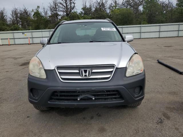 JHLRD78865C026514 - 2005 HONDA CR-V EX SILVER photo 5