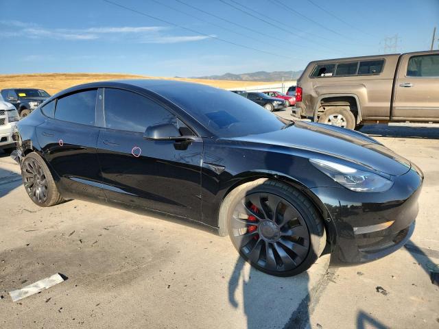 5YJ3E1ECXNF260275 - 2022 TESLA MODEL 3 Noir photo 4