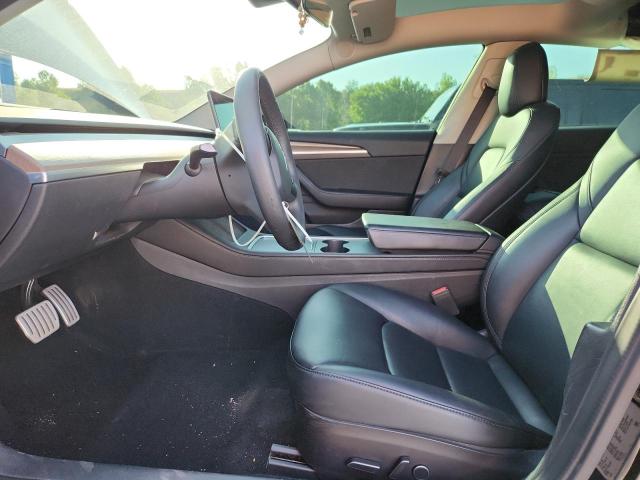 5YJ3E1ECXNF260275 - 2022 TESLA MODEL 3 Noir photo 7