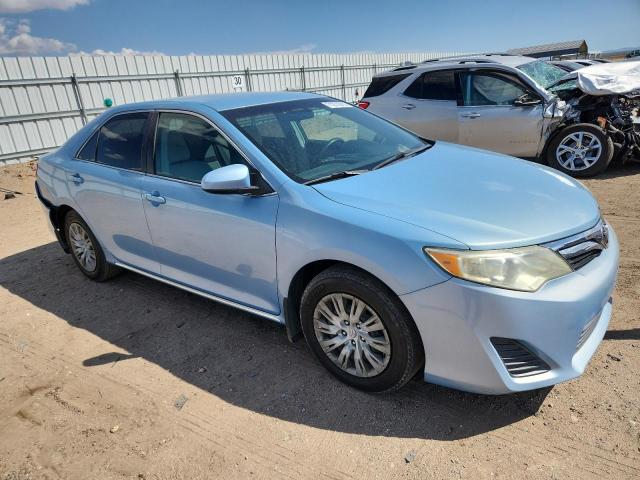 4T4BF1FK1CR240839 - 2012 TOYOTA CAMRY BASE BLUE photo 4