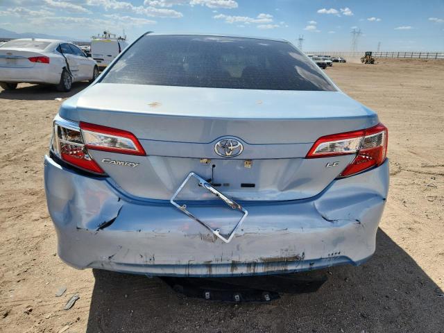 4T4BF1FK1CR240839 - 2012 TOYOTA CAMRY BASE BLUE photo 6