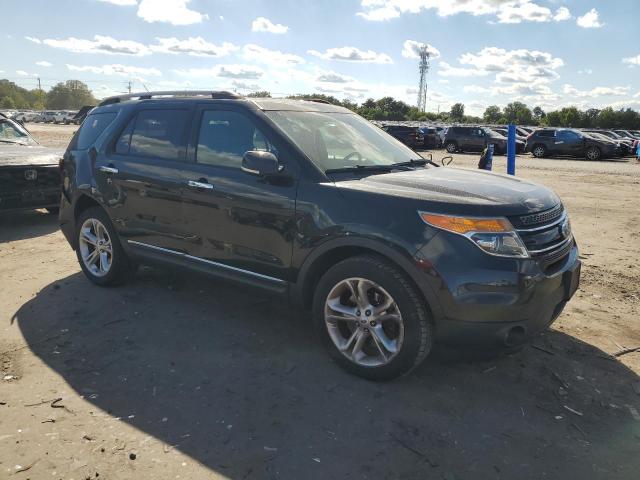 1FM5K8F85FGB82981 - 2015 FORD EXPLORER LIMITED BLACK photo 4