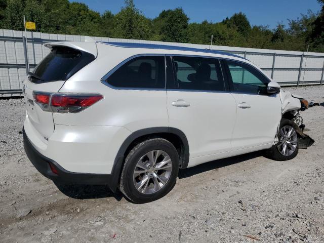 5TDKKRFH1FS080368 - 2015 TOYOTA HIGHLANDER XLE Білий фото 3