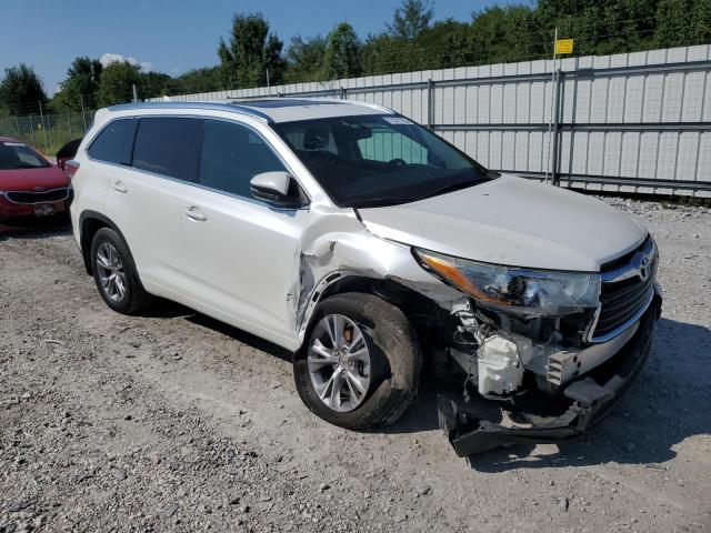 5TDKKRFH1FS080368 - 2015 TOYOTA HIGHLANDER XLE Білий фото 4