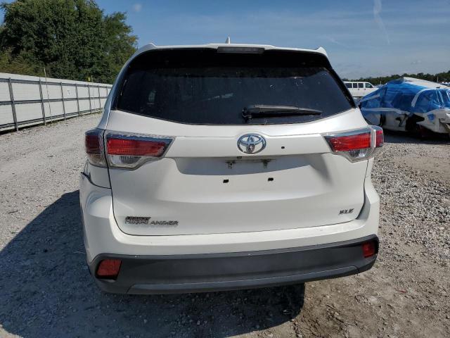 5TDKKRFH1FS080368 - 2015 TOYOTA HIGHLANDER XLE Білий фото 6