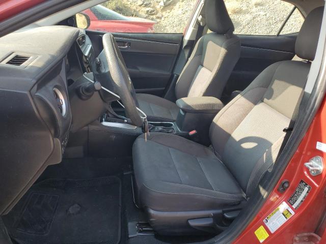 2T1BURHE8JC051691 - 2018 TOYOTA COROLLA L RED photo 7