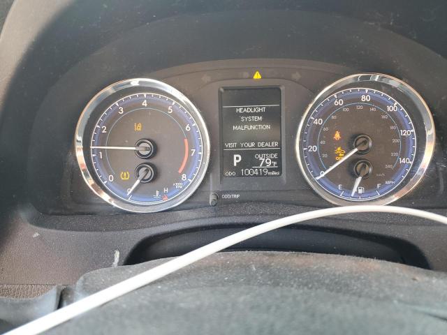 2T1BURHE8JC051691 - 2018 TOYOTA COROLLA L RED photo 9