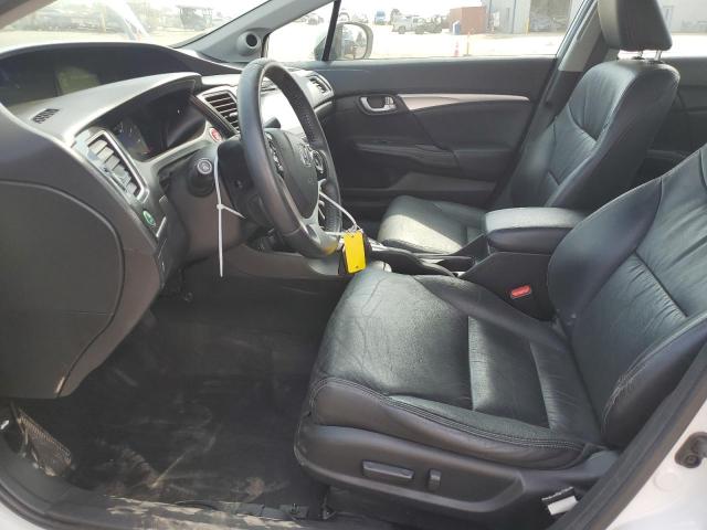 19XFB2F9XFE025218 - 2015 HONDA CIVIC EXL 白色 照片 7