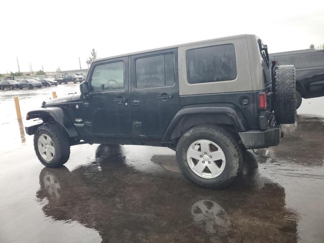 1J4GA59147L174550 - 2007 JEEP WRANGLER SAHARA BLACK photo 2