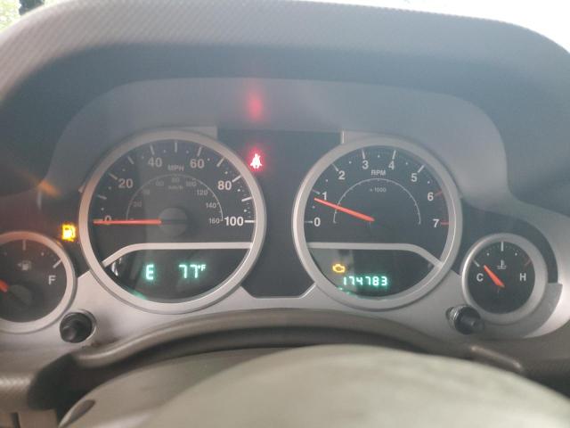 1J4GA59147L174550 - 2007 JEEP WRANGLER SAHARA BLACK photo 9