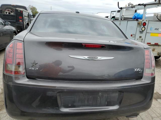 2C3CCAGG8EH311910 - 2014 CHRYSLER 300 S GRAY photo 6