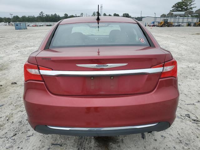 1C3CCBBB3CN119400 - 2012 CHRYSLER 200 TOURING BURGUNDY photo 6