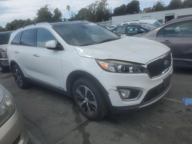 5XYPHDA50JG376752 - 2018 KIA SORENTO EX WHITE photo 4