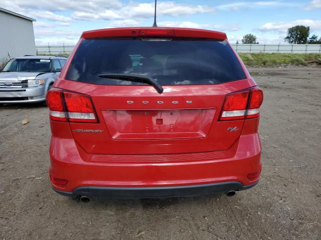 3C4PDCEGXGT128401 - 2016 DODGE JOURNEY R/T RED photo 6