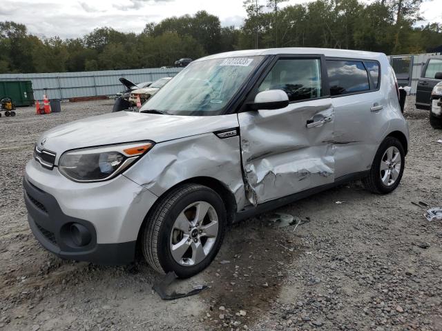 KNDJN2A29J7569911 - 2018 KIA SOUL SILVER photo 1