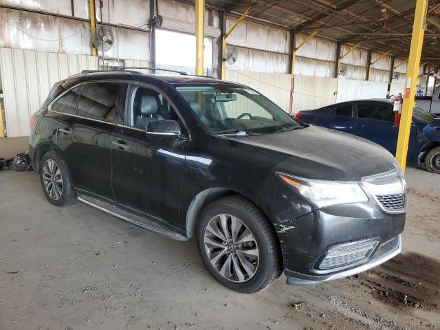 5FRYD4H44EB001276 - 2014 ACURA MDX TECHNOLOGY 黑色 照片 4