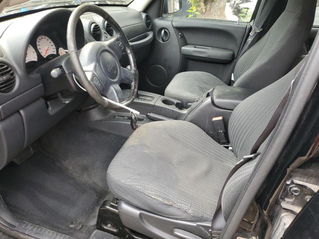 1J4GK48K44W257052 - 2004 JEEP LIBERTY SPORT BLACK photo 7