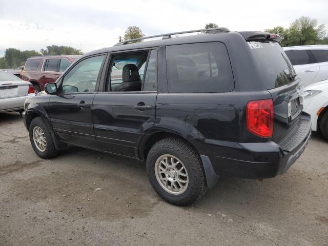 2HKYF18744H592858 - 2004 HONDA PILOT EXL BLACK photo 2