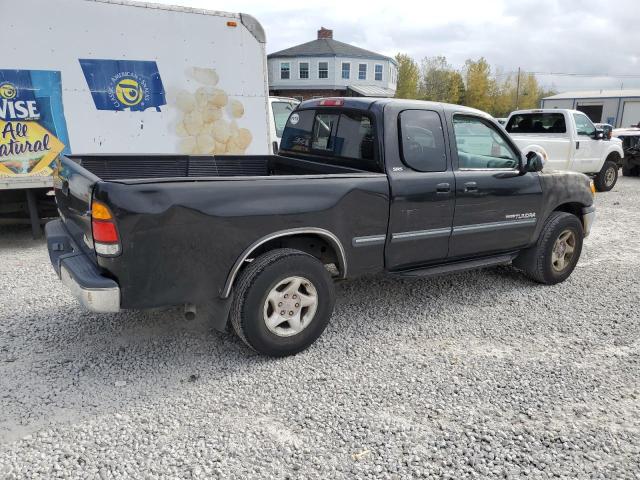 5TBRN3410YS015497 - 2000 TOYOTA TUNDRA ACCESS CAB SR5 BLACK photo 3
