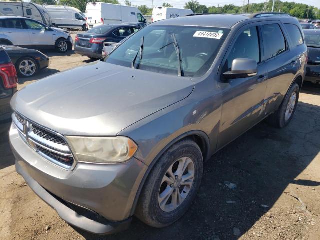 1D4RE4GG1BC732368 - 2011 DODGE DURANGO CREW GRAY photo 2