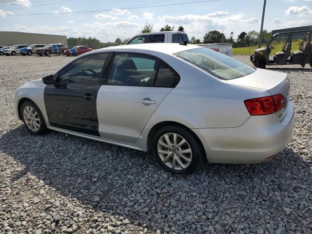 3VWLL7AJ9EM270608 - 2014 VOLKSWAGEN JETTA TDI SILVER photo 2