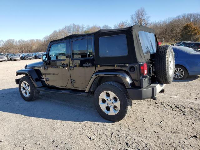 1C4BJWEG9DL684453 - 2013 JEEP WRANGLER U SAHARA BLACK photo 2