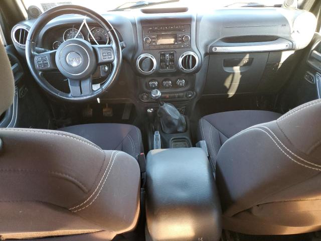 1C4BJWEG9DL684453 - 2013 JEEP WRANGLER U SAHARA BLACK photo 8