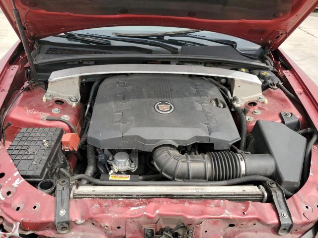 1G6DJ5E37C0136650 - 2012 CADILLAC CTS PERFORMANCE COLLECTION Kırmızı fotoğraf 11