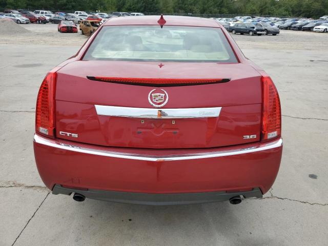 1G6DJ5E37C0136650 - 2012 CADILLAC CTS PERFORMANCE COLLECTION Kırmızı fotoğraf 6