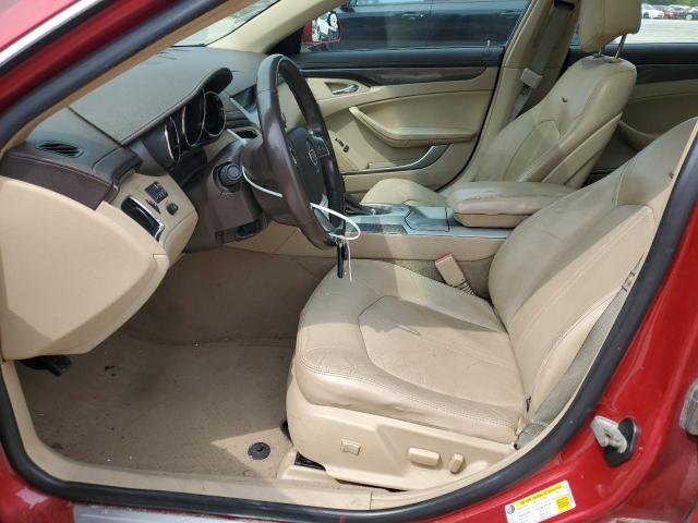 1G6DJ5E37C0136650 - 2012 CADILLAC CTS PERFORMANCE COLLECTION Kırmızı fotoğraf 7