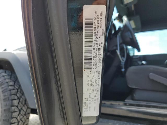 1C4AJWAG8HL721628 - 2017 JEEP WRANGLER SPORT BLACK photo 13