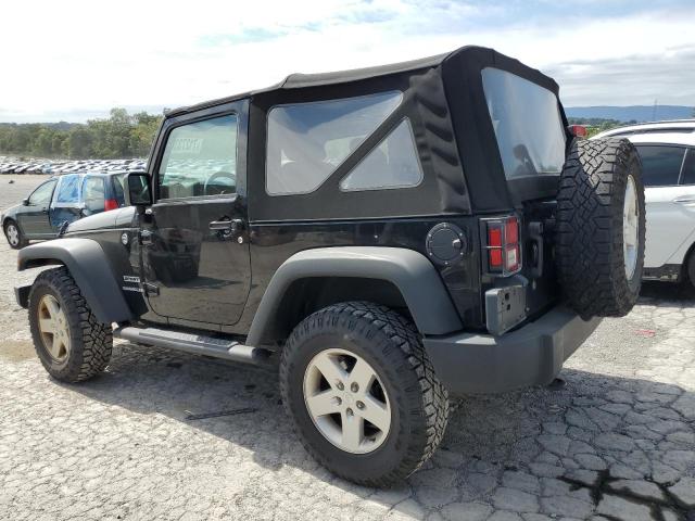 1C4AJWAG8HL721628 - 2017 JEEP WRANGLER SPORT BLACK photo 2