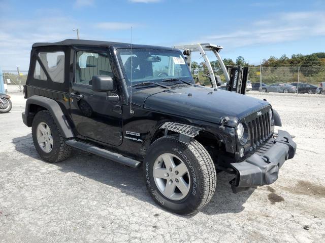 1C4AJWAG8HL721628 - 2017 JEEP WRANGLER SPORT BLACK photo 4