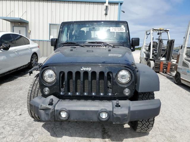 1C4AJWAG8HL721628 - 2017 JEEP WRANGLER SPORT BLACK photo 5