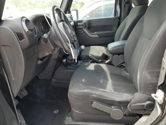 1C4AJWAG8HL721628 - 2017 JEEP WRANGLER SPORT BLACK photo 7