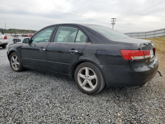 5NPEU46FX6H009569 - 2006 HYUNDAI SONATA GLS BLACK photo 2