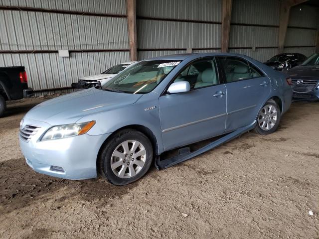 4T1BB46K29U091325 - 2009 TOYOTA CAMRY HYBRID BLUE photo 1