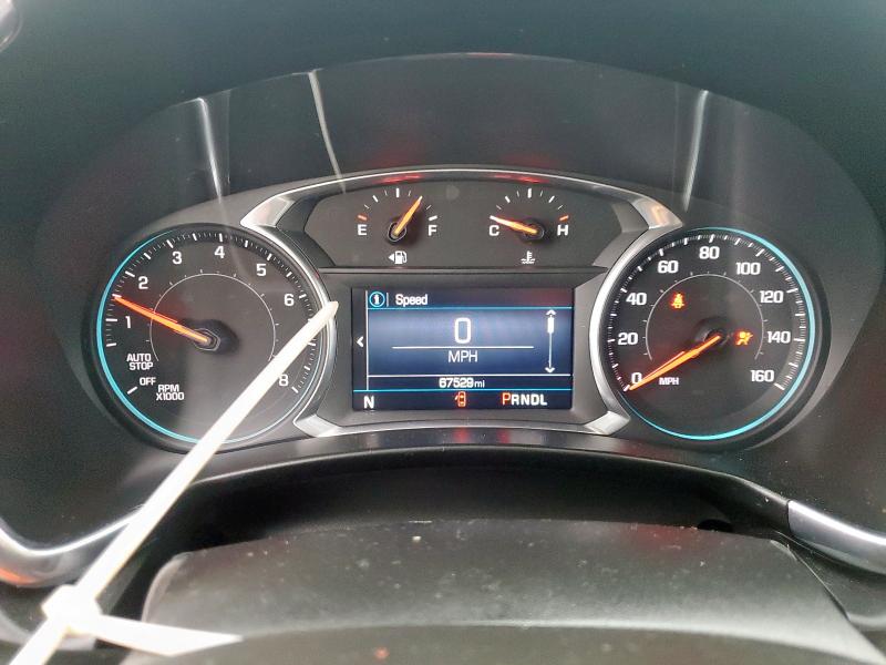 2GNAXLEX2K6139118 - 2019 CHEVROLET EQUINOX LT SILVER photo 9