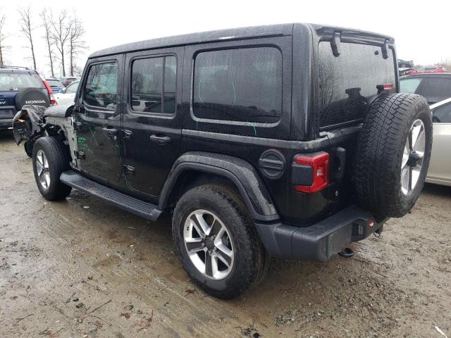 1C4HJXENXKW573792 - 2019 JEEP WRANGLER U SAHARA BLACK photo 2