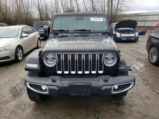 1C4HJXENXKW573792 - 2019 JEEP WRANGLER U SAHARA BLACK photo 5