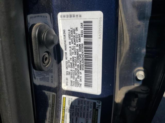5Y2SL62824Z437599 - 2004 PONTIAC VIBE 蓝色 照片 14