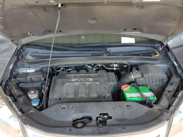 5FNRL3H70AB040454 - 2010 HONDA ODYSSEY EXL رمادي صورة 12