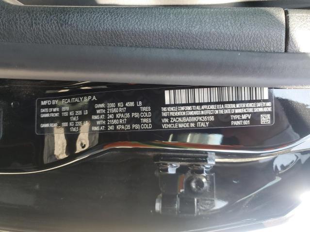 ZACNJBAB8KPK35156 - 2019 JEEP RENEGADE SPORT 黑色 照片 13