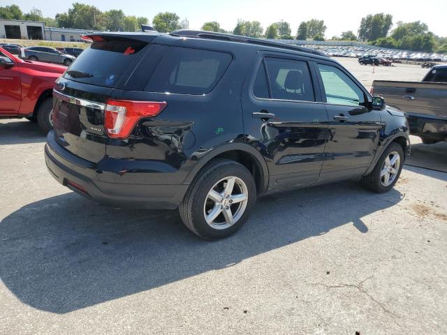 1FM5K8B8XJGC33180 - 2018 FORD EXPLORER BLACK photo 3